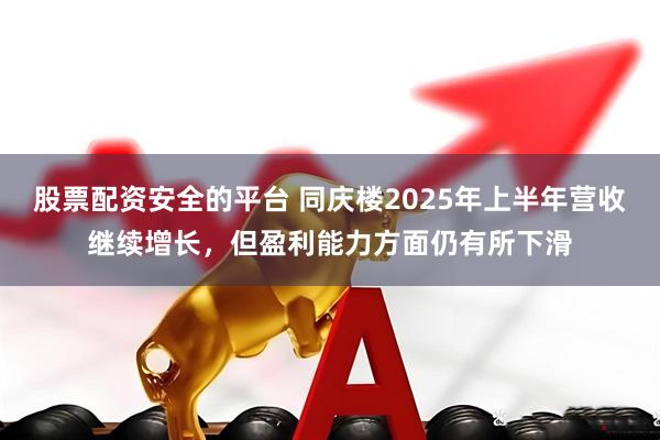 股票配资安全的平台 同庆楼2025年上半年营收继续增长，但盈利能力方面仍有所下滑